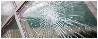 Charlton Kings Smashed Glass
